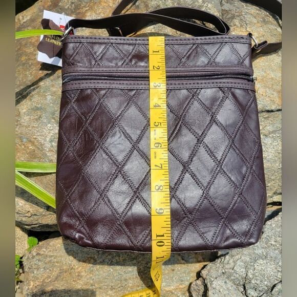 Leather Crossbody Bag - Picture 8 of 10